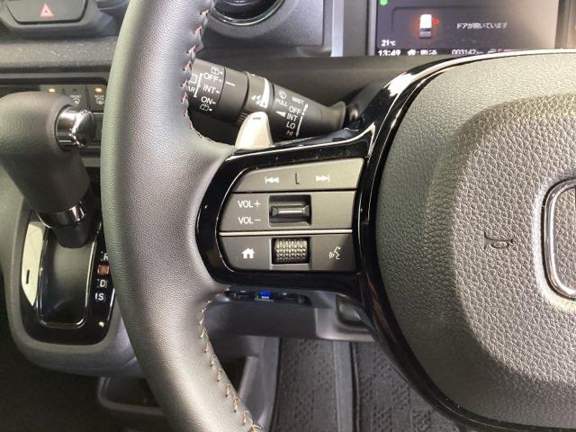 N-BOXカスタム ターボ H SENSING 新車保証 試乗車 ワンオ-ナ- ナビVXM-245ZFEi TV Rカメラ BTオ-ディオ ドラレコ シ-トヒ-タ- ETC LEDライト 両側電動ドア VSA クルコン アルミ(10枚目)