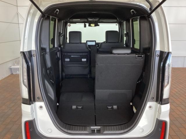 N-BOXカスタム ターボ H SENSING 新車保証 試乗車 ワンオ-ナ- ナビVXM-245ZFEi TV Rカメラ BTオ-ディオ ドラレコ シ-トヒ-タ- ETC LEDライト 両側電動ドア VSA クルコン アルミ(35枚目)