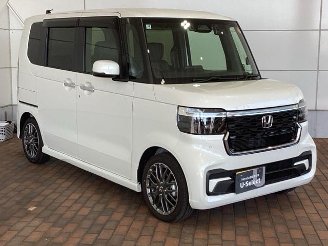 N-BOXカスタム ターボ H SENSING 新車保証 試乗車 ワンオ-ナ- ナビVXM-245ZFEi TV Rカメラ BTオ-ディオ ドラレコ シ-トヒ-タ- ETC LEDライト 両側電動ドア VSA クルコン アルミ(52枚目)