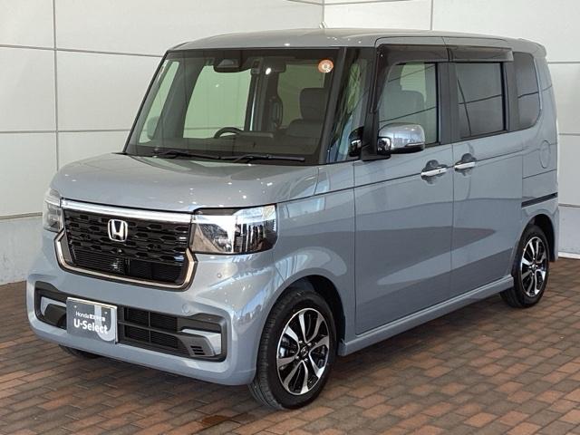 N-BOXカスタム コーディネートスタイル H SENSING 新車保証 試乗車 ナビVXM-245VFEi TV Rカメラ BTオ-ディオ シ-トヒ-タ- ETC LEDライト 両側電動ドア VSA クルコン アルミ スマ-トキ- 整備記録簿(46枚目)