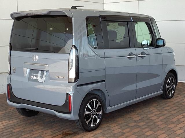 N-BOXカスタム コーディネートスタイル H SENSING 新車保証 試乗車 ナビVXM-245VFEi TV Rカメラ BTオ-ディオ シ-トヒ-タ- ETC LEDライト 両側電動ドア VSA クルコン アルミ スマ-トキ- 整備記録簿(50枚目)