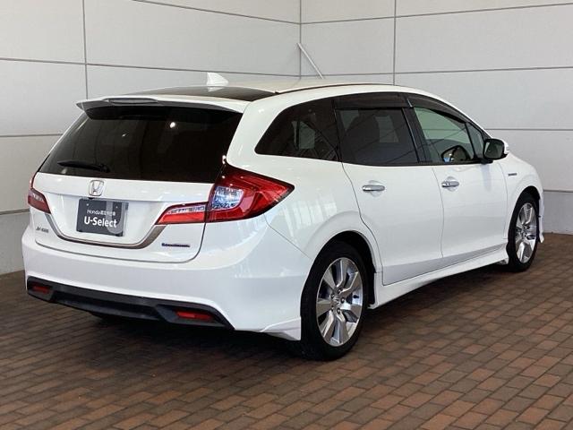 ジェイド ハイブリッドＸ　Ｈ　ＳＥＮＳＩＮＧ　１年保証　ワンオ－ナ－　純正ナビ　ＴＶ　Ｒカメラ　ＢＴオ－ディオ　ＤＶＤ　ＥＴＣ　ＬＥＤライト　ＶＳＡ　クルコン　アルミ　スマ－トキ－　盗難防止装置　整備記録簿　ＡＡＣ　スペアキ－（47枚目）