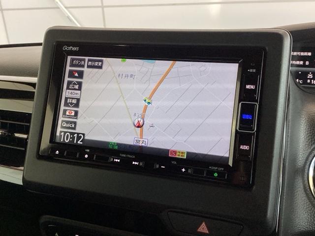 ギャザズナビ搭載です。知らない道も安心ですね！