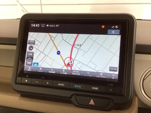 ギャザズナビ搭載です。知らない道も安心ですね！
