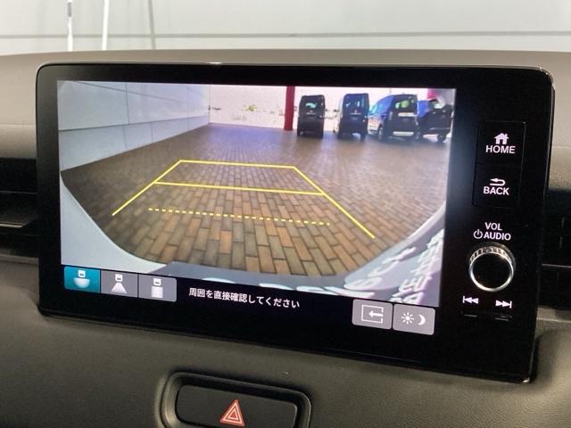 ヴェゼル e:HEVZ 禁煙車 試乗車 純正ナビ 衝突軽減ブレーキ 電動テールゲート 新車保証 踏み間違い防止 車線逸脱警報 ドライブレコーダー(6枚目)