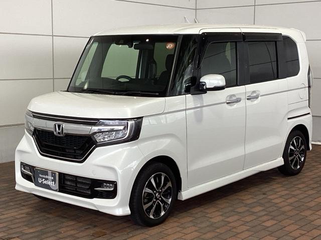 N-BOXカスタム G・Lホンダセンシング 最長5年保証ワンオ-ナ-ナビTVRカメラ 地デジTV 整備記録簿 助手席エアバッグ フルフラット キーレス シートH セキュリティーアラーム スマ-トキ- リアカメラ ETC 前車追従機能 USB(46枚目)