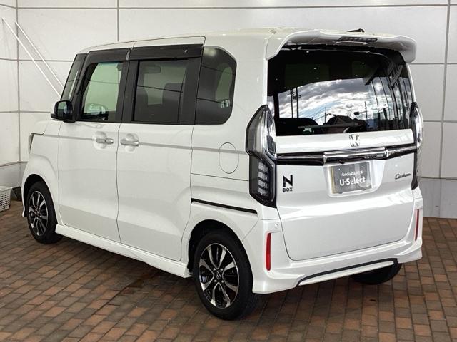 N-BOXカスタム G・Lホンダセンシング 最長5年保証ワンオ-ナ-ナビTVRカメラ 地デジTV 整備記録簿 助手席エアバッグ フルフラット キーレス シートH セキュリティーアラーム スマ-トキ- リアカメラ ETC 前車追従機能 USB(48枚目)