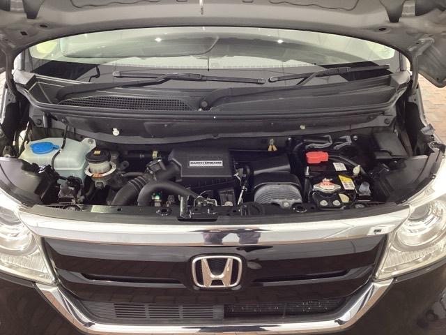 Ｎ－ＢＯＸ Ｇ・ＥＸターボホンダセンシング　リースアップ　最長５年保証　ＴＶ　Ｒカメラ　音楽機器接続　ＥＴＣ　ＬＥＤライト　両側電動ドア　ＶＳＡ　クルコン　アルミ　スマ－トキ－　盗難防止装置　整備記録簿　ＡＡＣ　スペアキ－　ドアバイザ－　ターボ（42枚目）