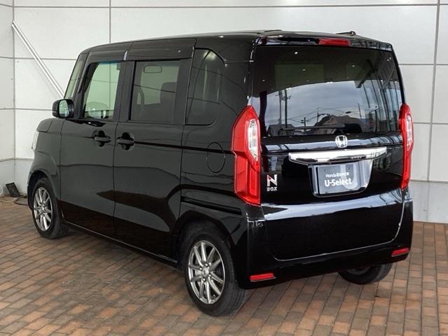 Ｎ－ＢＯＸ Ｇ・ＥＸターボホンダセンシング　リースアップ　最長５年保証　ＴＶ　Ｒカメラ　音楽機器接続　ＥＴＣ　ＬＥＤライト　両側電動ドア　ＶＳＡ　クルコン　アルミ　スマ－トキ－　盗難防止装置　整備記録簿　ＡＡＣ　スペアキ－　ドアバイザ－　ターボ（46枚目）