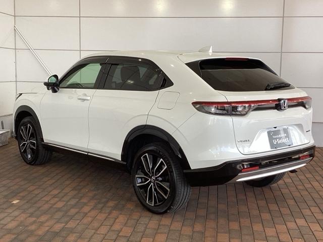 ヴェゼル ｅ：ＨＥＶＺ　Ｈ　ＳＥＮＳＩＮＧ　最長５年保証　ワンオ－ナ－　ナビＬＸＭ－２３２ＶＦＥｉ　ＴＶ　Ｒカメラ　ＢＴオ－ディオ　ＤＶＤ　ＥＴＣ　ＬＥＤライト　ＶＳＡ　シ－トヒ－タ－　クルコン　アルミ　スマ－トキ－　ＡＡＣ（48枚目）