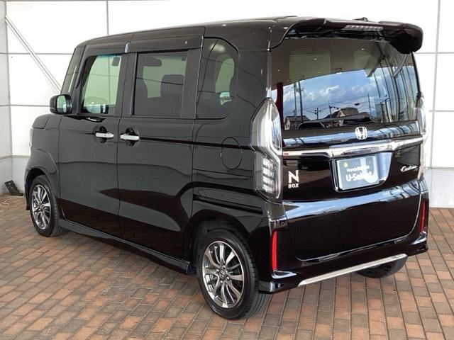 Ｎ－ＢＯＸカスタム Ｌ　Ｈ　ＳＥＮＳＩＮＧ　最長５年保証　ワンオ－ナ－　ナビＶＸＵ－１８５ＮＢｉ　ＴＶ　Ｒカメラ　ＣＤ録音　ＢＴオ－ディオ　ＤＶＤ　シ－トヒ－タ－　ＬＥＤライト　ＶＳＡ　クルコン　アルミ　スマ－トキ－　ＡＡＣ（48枚目）