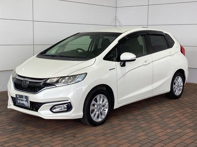 フィットハイブリッド Ｌホンダセンシング　１年保証　ナビ　ＶＸＭ－１７４ＶＦｉ　ＴＶ　Ｒカメラ　ＣＤ録音　ＢＴオ－ディオ　ＤＶＤ　ＥＴＣ　ＬＥＤライト　ＶＳＡ　クルコン　アルミ　スマ－トキ－　盗難防止装置　整備記録簿　ＡＡＣ　スペアキ－　禁煙（52枚目）