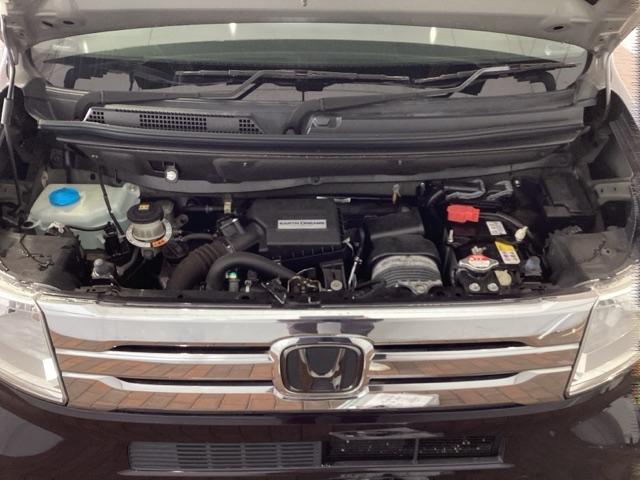 Ｎ－ＶＡＮ＋スタイル クール・ターボホンダセンシング　最長５年保証　ワンオ－ナ－　ナビＶＸＭ－１９５ＶＦＥｉ　ＴＶ　Ｒカメラ　ＢＴオ－ディオ　ＤＶＤ　ＥＴＣ　ＶＳＡ　クルコン　スマ－トキ－　盗難防止装置　整備記録簿　ＡＡＣ　スペアキ－　ドアバイザ－　禁煙（40枚目）