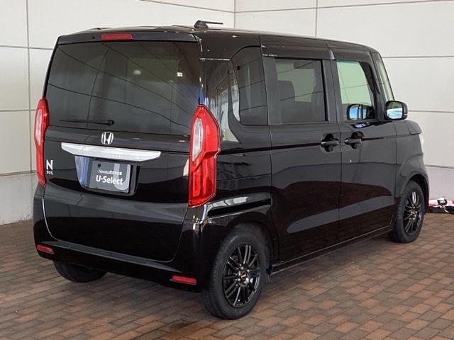 Ｎ－ＢＯＸ Ｌ　タバコ臭有り　Ｈ　ＳＥＮＳＩＮＧ　最長５年保証　ワンオ－ナ－　ナビ　Ｒカメラ　ＣＤ録音　ＢＴオ－ディオ　ＤＶＤ　シ－トヒ－タ－　ＬＥＤライト　ＶＳＡ　クルコン　アルミ　スマ－トキ－　盗難防止装置　ＰＷ（49枚目）