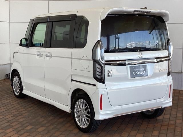 Ｎ－ＢＯＸカスタム ＥＸターボ　Ｈ　ＳＥＮＳＩＮＧ　最長５年保証　ワンオ－ナ－　ナビＶＸＵ－２１７ＮＢｉ　ＴＶ　Ｒカメラ　ＣＤ録音　ＢＴオ－ディオ　ＤＶＤ　シ－トヒ－タ－　ＥＴＣ　ＬＥＤライト　両側電動ドア　ＶＳＡ　クルコン　アルミ（48枚目）