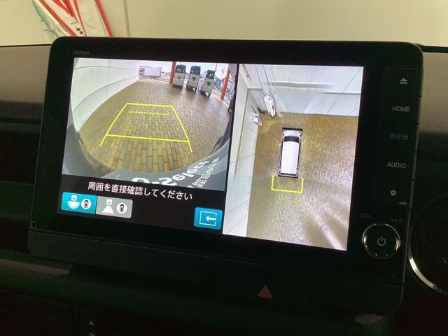 Ｎ－ＢＯＸカスタム ベースグレード　Ｈ　ＳＥＮＳＩＮＧ　最長５年保証　ワンオ－ナ－　ナビＬＸＵ－２４２ＮＢｉ　ＴＶ　Ｒカメラ　マルチビュ－　ＣＤ録音　ＢＴオ－ディオ　ＤＶＤ　シ－トヒ－タ－　ＥＴＣ　ＬＥＤライト　両側電動ドア　ＶＳＡ（6枚目）