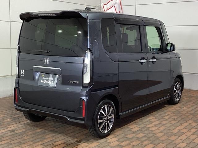 Ｎ－ＢＯＸカスタム ベースグレード　Ｈ　ＳＥＮＳＩＮＧ　最長５年保証　ワンオ－ナ－　ナビＬＸＵ－２４２ＮＢｉ　ＴＶ　Ｒカメラ　マルチビュ－　ＣＤ録音　ＢＴオ－ディオ　ＤＶＤ　シ－トヒ－タ－　ＥＴＣ　ＬＥＤライト　両側電動ドア　ＶＳＡ（50枚目）