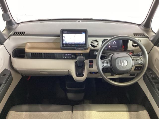 N-BOX ベースグレード H SENSING ナビVXM-245ZFEi TV Rカメラ LEDライト カーテンSRS サイドSRS 横滑り防止 クルコン フルセグ ETC シ-トヒ-タ- スマ-トキ- フロントベンチシ-ト(9枚目)