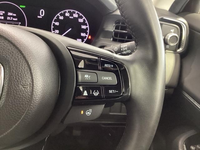 ヴェゼル e:HEVZ HSENSING最長5年保証ワンオ-ナ- 衝突回避支援ブレーキ機能 1オナ スマキ Pトランク フルオートエアコン エアバッグ 両席エアバック Rカメ 記録簿付 パワーウィンドウ LEDランプ ABS(10枚目)