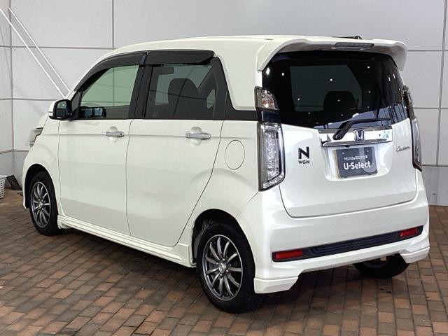 N-WGNカスタム G 1年保証ワンオ-ナ-ナビRカメラHID フルフラット 盗難防止システム 横滑防止 スマートキープッシュスタート Bモニター オートエアコン パワーウィンドウ ベンチシート 取説記録簿 ABS PS(45枚目)