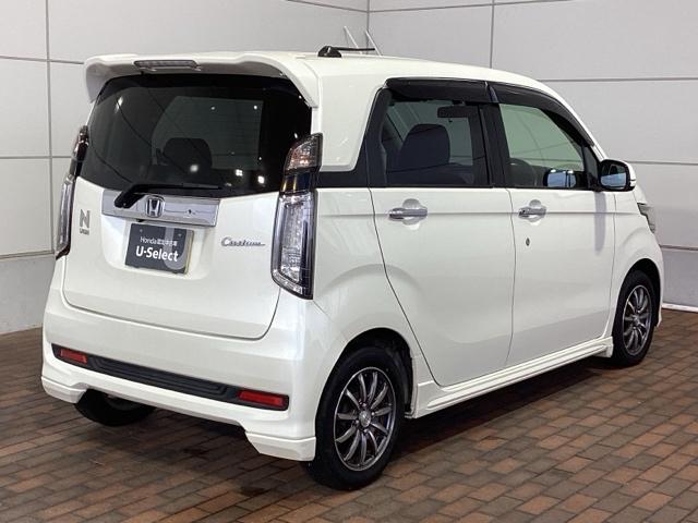 N-WGNカスタム G 1年保証ワンオ-ナ-ナビRカメラHID フルフラット 盗難防止システム 横滑防止 スマートキープッシュスタート Bモニター オートエアコン パワーウィンドウ ベンチシート 取説記録簿 ABS PS(47枚目)
