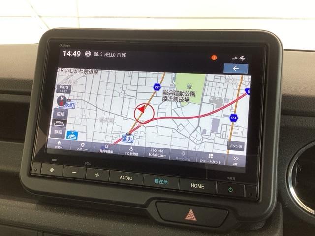 N-BOXカスタム コーディネートスタイル H SENSING 2ト-ン 新車保証 試乗車 ワンオ-ナ- ナビVXM-215ZFEi TV Rカメラ BTオ-ディオ ドラレコ シ-トヒ-タ- ETC LEDライト 両側電動ドア VSA クルコン(6枚目)