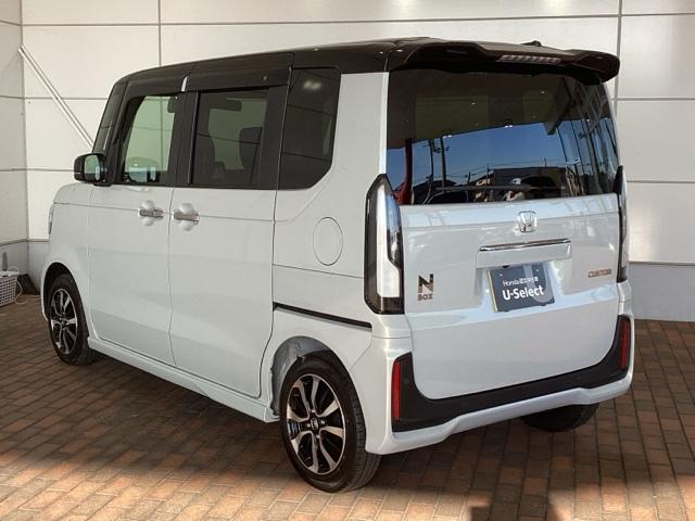 N-BOXカスタム コーディネートスタイル H SENSING 2ト-ン 新車保証 試乗車 ワンオ-ナ- ナビVXM-215ZFEi TV Rカメラ BTオ-ディオ ドラレコ シ-トヒ-タ- ETC LEDライト 両側電動ドア VSA クルコン(48枚目)