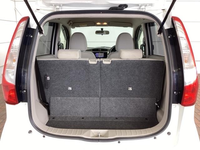 ラゲッジスペースです。コンパクトながらも、日常生活には過不足の無い広さを確保しています！