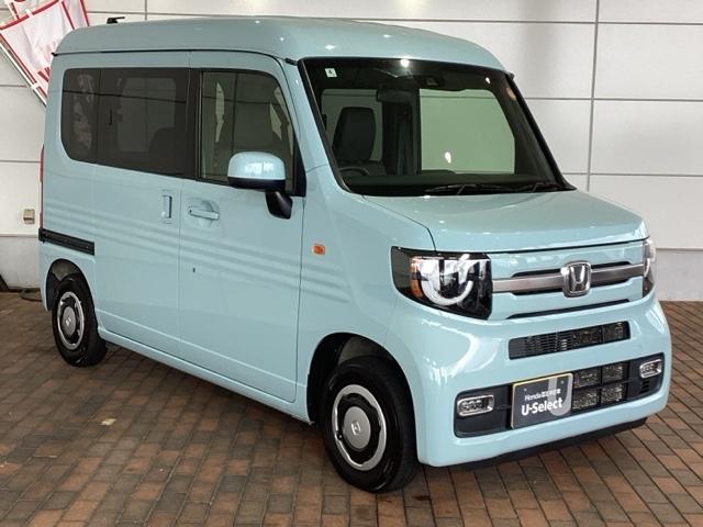 Ｎ－ＶＡＮ＋スタイル ファン　Ｈ　ＳＥＮＳＩＮＧ　最長５年保証　ワンオ－ナ－　ナビＶＸＭ－２１５Ｃｉ　Ｒカメラ　ＢＴオ－ディオ　ＥＴＣ　ＬＥＤライト　ＶＳＡ　クルコン　スマ－トキ－　盗難防止装置　整備記録簿　ＡＡＣ　スペアキ－（48枚目）