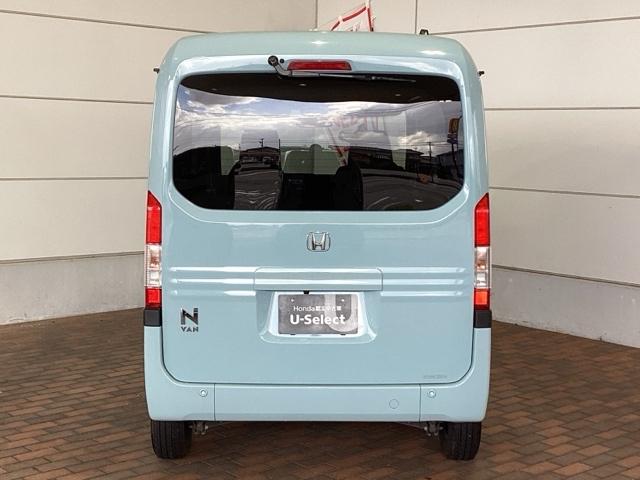 Ｎ－ＶＡＮ＋スタイル ファン　Ｈ　ＳＥＮＳＩＮＧ　最長５年保証　ワンオ－ナ－　ナビＶＸＭ－２１５Ｃｉ　Ｒカメラ　ＢＴオ－ディオ　ＥＴＣ　ＬＥＤライト　ＶＳＡ　クルコン　スマ－トキ－　盗難防止装置　整備記録簿　ＡＡＣ　スペアキ－（53枚目）