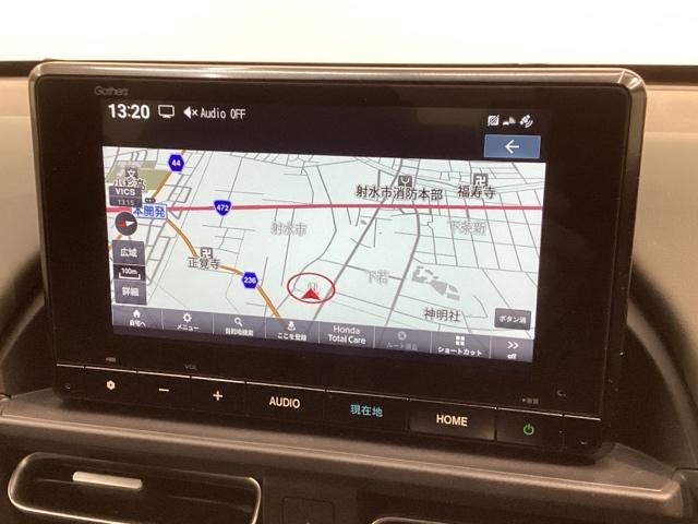 フリード クロスター　Ｈ　ＳＥＮＳＩＮＧ　最長５年保証　ワンオ－ナ－　ナビＬＸＭ－２４５ＺＦＥｉ　ＴＶ　Ｒカメラ　ＢＴオ－ディオ　ＥＴＣ　ＬＥＤライト　両側電動ドア　ＶＳＡ　クルコン　アルミ　スマ－トキ－　スペアキ－ＡＡＣ（6枚目）