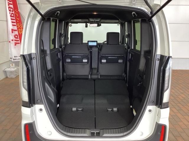 Ｎ－ＢＯＸカスタム ベースグレード　ＨＳＥＮＳＩＮＧ新車保証試乗車ワンオ－ナ－　Ｗ電動ドア　ＵＳＢ接続　ＣＭＢＳ　１オーナー　ベンチシート　オートエアコン　スマートキ　フルフラット　ＬＥＤ　盗難防止装置　クルコン　ＥＴＣ　バックカメラ（18枚目）