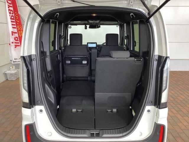 Ｎ－ＢＯＸカスタム ベースグレード　ＨＳＥＮＳＩＮＧ新車保証試乗車ワンオ－ナ－　Ｗ電動ドア　ＵＳＢ接続　ＣＭＢＳ　１オーナー　ベンチシート　オートエアコン　スマートキ　フルフラット　ＬＥＤ　盗難防止装置　クルコン　ＥＴＣ　バックカメラ（33枚目）