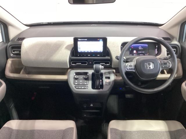 フリード エアー EX 禁煙車 デモカー 最長5年保証 ワンオーナー ナビLXM-245ZFEi TV バックカメラ Bluetoothオーディオ ドラレコ シートヒーター ETC LEDライト スマートキー 両パワスラ(9枚目)