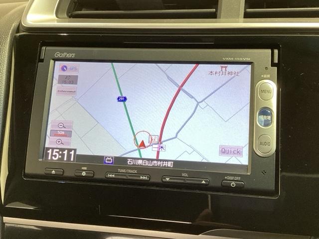 ギャザズナビ搭載です。知らない道も安心ですね！