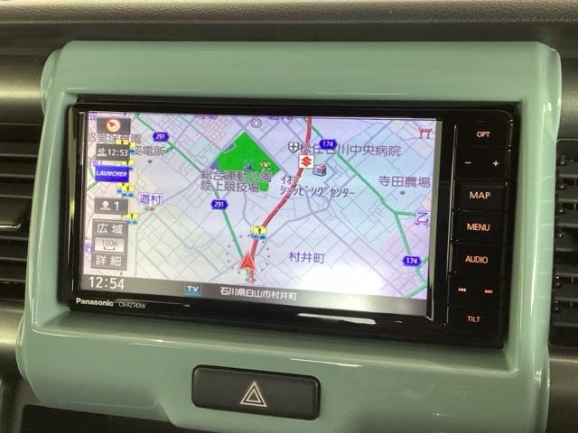 ハスラー タフワイルド　２ト－ン　最長５年保証　ナビ　ＴＶ　ＲカメラＣＤ録音　ＢＴオ－ディオ　衝突軽減Ｂ　ドラレコ　シ－トヒ－タ－　ＬＥＤライト　横滑り防止　アルミ　スマ－トキ－　整備記録簿　ＡＡＣ　スペアキ－　ドアバイザ－（5枚目）