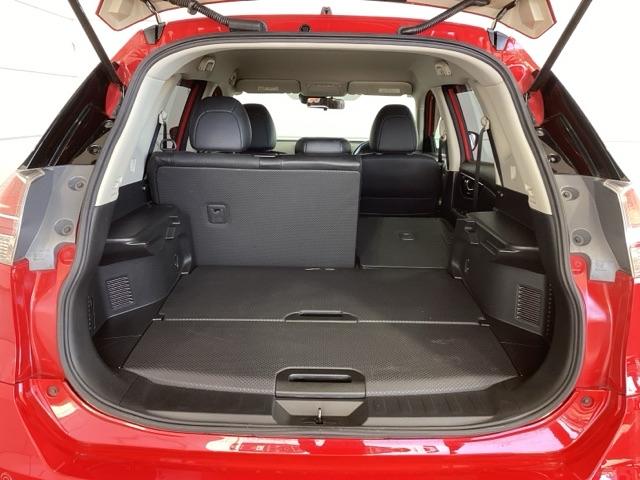 エクストレイル ２０Ｘエマージェンシーブレーキパッケージ　１年保証　ナビ　ＴＶ　Ｒカメラ　ＣＤ録音　ＢＴオ－ディオ　ＤＶＤ　衝突軽減Ｂ　ドラレコ　ＥＴＣ　ＬＥＤライト　横滑り防止　シ－トヒ－タ－　アルミ　スマ－トキ－　整備記録簿　ＡＡＣ　スペアキ－　ＡＢＳ（33枚目）