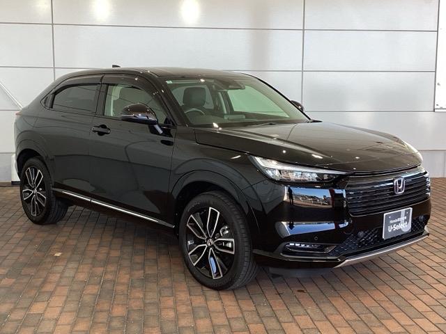 ヴェゼル ｅ：ＨＥＶＺ　デモカー　最長５年保証　ワンオ－ナ－　純正ナビ　ＴＶ　Ｒカメラ　ＢＴオ－ディオ　ＥＴＣ　ＬＥＤライト　ＶＳＡ　シ－トヒ－タ－　クルコン　アルミ　スマ－トキ－　盗難防止装置　整備記録簿　ＡＡＣ（52枚目）