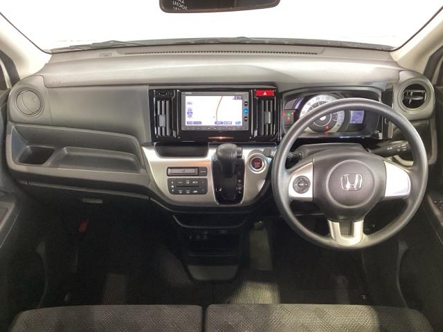 N-WGN G・Lパッケージ あんしんPKG 1年保証 ワンオ-ナ- ナビVXM-174VFXi TV Rカメラ BTオ-ディオ DVD ETC VSA アルミ スマ-トキ- 盗難防止装置 整備記録簿 AAC スペアキ- ABS(8枚目)