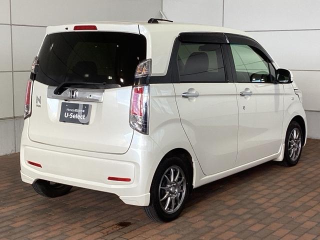 N-WGN G・Lパッケージ あんしんPKG 1年保証 ワンオ-ナ- ナビVXM-174VFXi TV Rカメラ BTオ-ディオ DVD ETC VSA アルミ スマ-トキ- 盗難防止装置 整備記録簿 AAC スペアキ- ABS(50枚目)