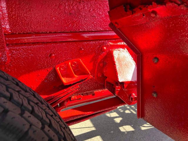 ヒノレンジャー 　４段クレーン　ラジコン　フジタボディー　ＬＳ－Ｓ　積載車　Ｊ０８Ｃ　２６０馬力　リターダー　５．８ｍボディ　サイドアオリ開閉　サイドステンレスバンパー　ｎｅｗ赤シャーシ　　ライトスーパーローダー（55枚目）