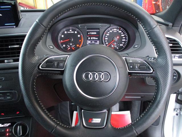 Q3 Sライン 2.0TFSIクワトロ180PS 最終Sライン 4WDクワトロ、、LEDパッケージ、MMIナビ、パワーバックドア、パワーシート、シートヒーター、フルセグTV、ドラレコ、ETC、18インチアルミ(10枚目)
