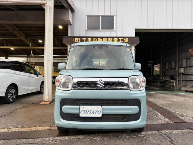 スペーシア ハイブリッドX 両側パワースライドドア スリムサーキュレーター 運転席・助手席シートヒーター 後席パーソナルテーブル スズキセーフティサポート ABS搭載車 前後誤発進抑制機能 エマージェンシーストップシグナル(2枚目)