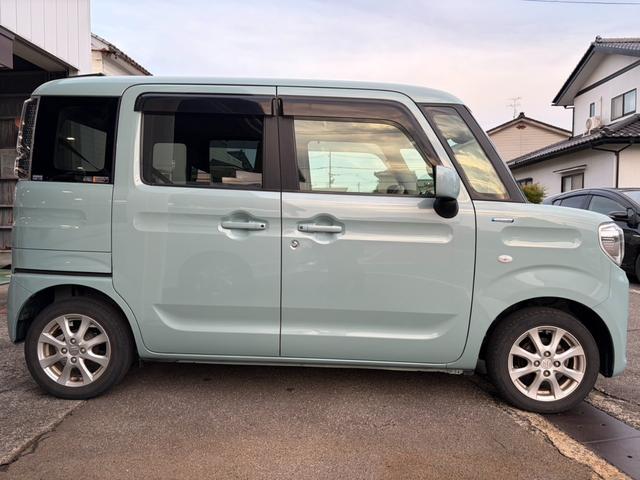 スペーシア ハイブリッドX 両側パワースライドドア スリムサーキュレーター 運転席・助手席シートヒーター 後席パーソナルテーブル スズキセーフティサポート ABS搭載車 前後誤発進抑制機能 エマージェンシーストップシグナル(4枚目)