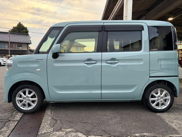 スペーシア ハイブリッドX 両側パワースライドドア スリムサーキュレーター 運転席・助手席シートヒーター 後席パーソナルテーブル スズキセーフティサポート ABS搭載車 前後誤発進抑制機能 エマージェンシーストップシグナル(5枚目)