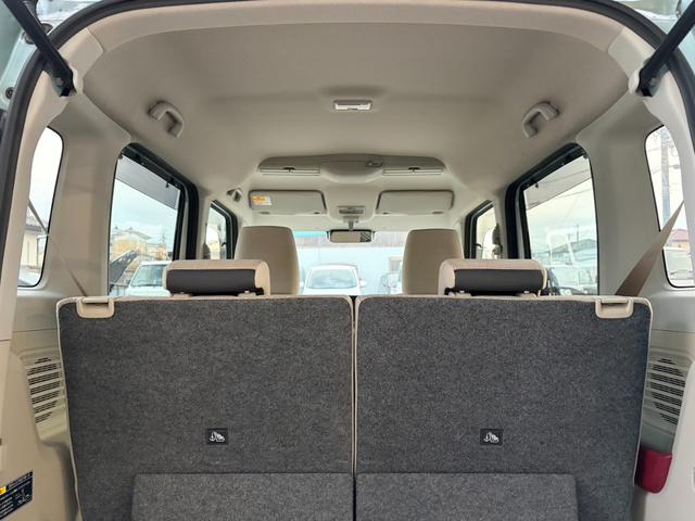 スペーシア ハイブリッドX 両側パワースライドドア スリムサーキュレーター 運転席・助手席シートヒーター 後席パーソナルテーブル スズキセーフティサポート ABS搭載車 前後誤発進抑制機能 エマージェンシーストップシグナル(12枚目)