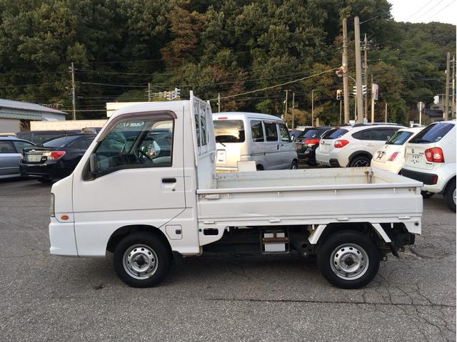 サンバートラック ＴＢ　４ＷＤ　５足マニュアル　エアコン　パワステ　運転席エアバック（8枚目）