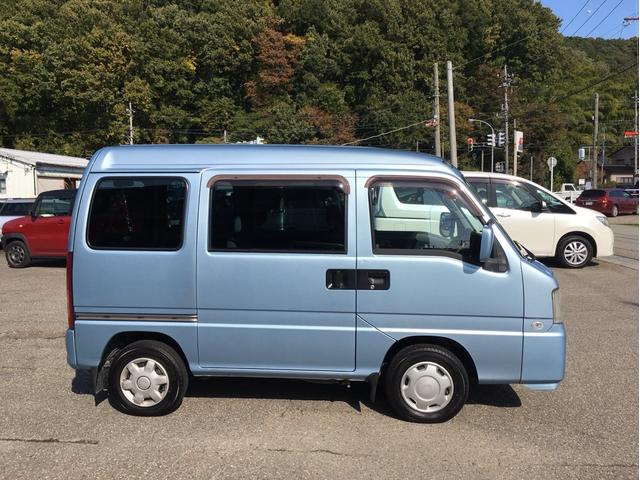 サンバーバン ディアス 4WD 5速マニュアル 前後ドライブレコーダー 運転席エアバック エアコン パワステ パワーウィンドウ(4枚目)