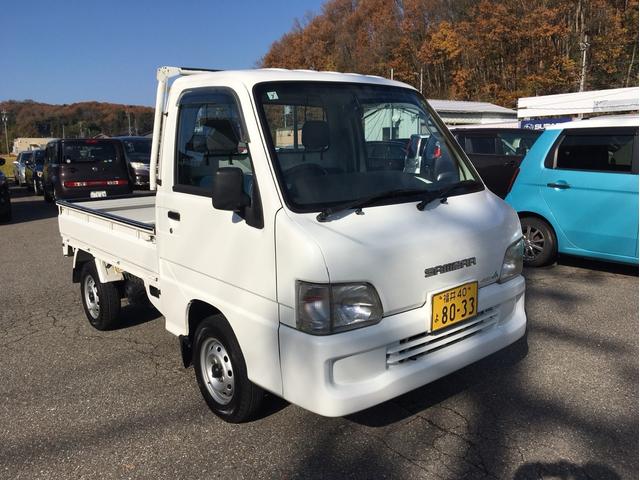 サンバートラック TC プロフェッショナル 4WD 5速マニュアル エアコン 運転席エアバック(3枚目)