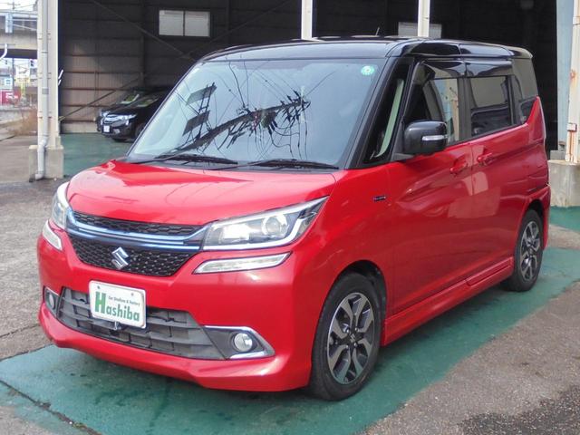 ソリオバンディット ハイブリッドＳＶ　☆　フル装備　☆　ＡＢＳ　☆　ＤＯＰナビ　☆　フルセグ　☆　全方位モニター　☆　ドラレコ　☆　スマートキー　☆　スマートキー　☆　左パワースライド　☆　純正ＡＷ　☆　デュアルカメラブレーキサポート　☆（4枚目）